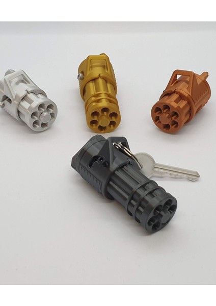 Minigun Anahtarlık — Fonksiyonel Püskürtücü modelleri