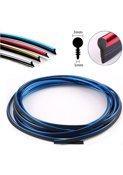 Nikelaj Fitilli Torpido Şeridi 2 Metre Parlak Mavi