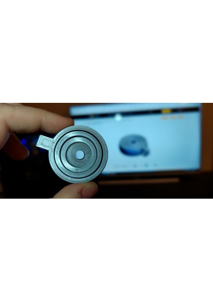 Yerinde Baskılı Jiroskopik Anahtarlık - Ürün Tasarımı Online.com.stl