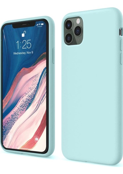 Iphone 11 Pro Kılıf First Silikon - Turkuaz