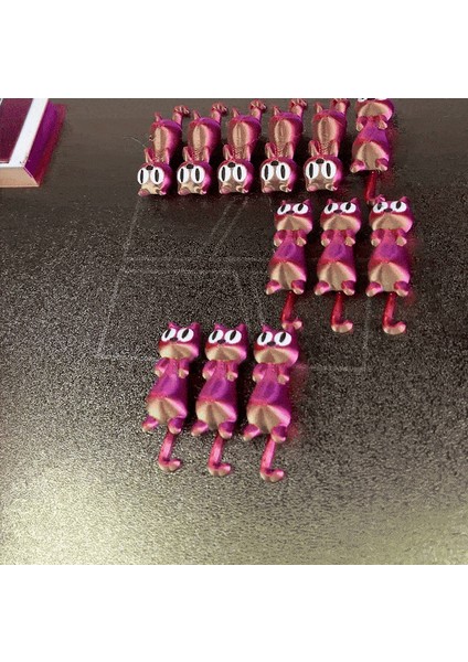 Anahtarlık, Küpe ve Mıknatıs Versiyonunda Esnek Kuyruklu Sevimli Flexi Kedi fırsatları