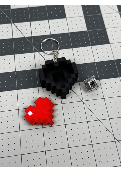 Minecraft Kalp Anahtar Tıklayıcı Anahtarlık fiyatları