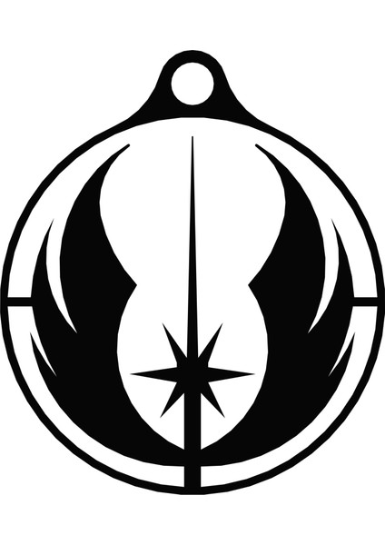 Yıldız Savaşları Anahtarlık 3D Baskı