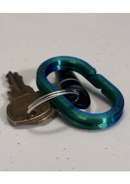 Ezpz Anahtarlık Oval 1,5" x 0,75" // Anahtarlık Yüzüğü fırsatları