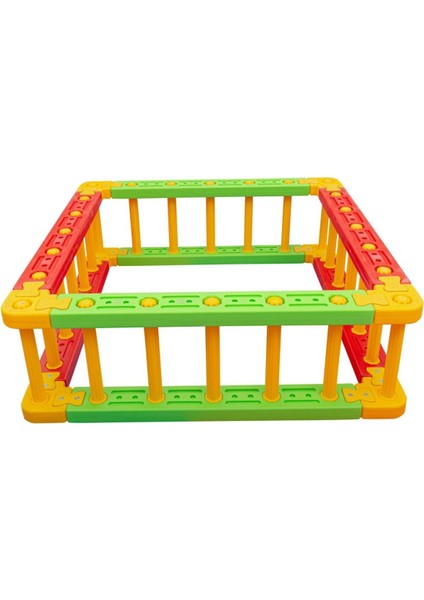 Çocuk Oyun Parkı – Kare Aktivite Seti ile Denge ve Koordinasyon Gelişimi modelleri