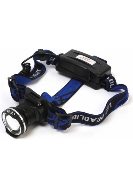 Buğz F-823 Xlm T6 LED Su Geçirmez Şarjlı Kafa Lambası