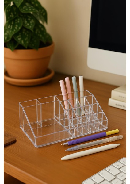 Masa Üstü Kalem Düzenleyici Kalemlik 22 cm fiyatları