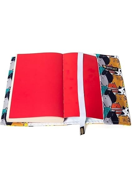 Kitap Kılıfı, Kumaş Kitap Koruyucu, Su Geçirmez, Kitap Kesesi, Kitap Çantası, Kitap Aksesuarı, Yıkanabilir, Kitapseverler Için Hediye, 21 * 31 Cm, Kediler modelleri