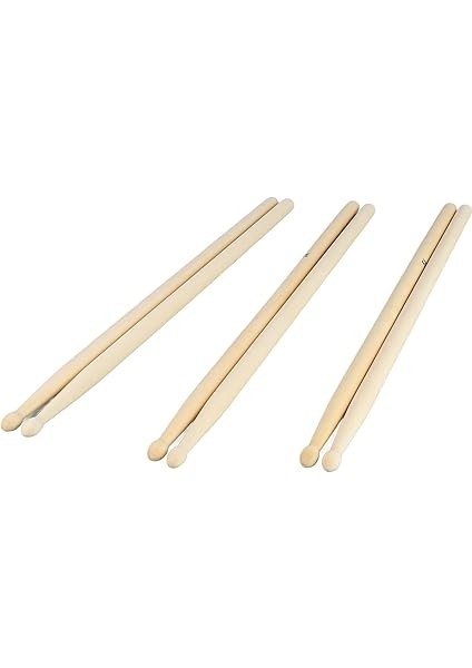 3 Çift, Davul Anti -Kayma Kolları, 5A Katı Ahşap Akçaağaç Baget Paketleri, Yetişkinler Için Ideal, Çeşitli Müzik Türleri ve Performansları Için fiyatları