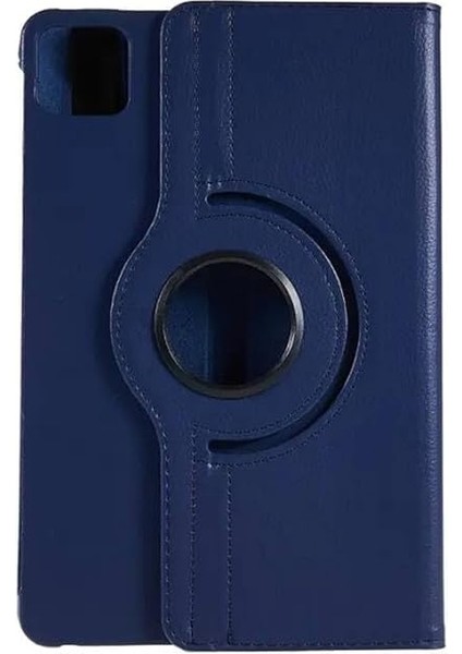 Redmi Pad Se 11INÇ ile Uyumlu Kılıf Dönen Tablet Kilifi Ekran Koruyucu+Kalem Lacivert modelleri