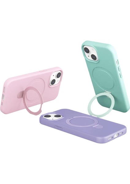 Apple Iphone 14 Regal Magsafe Standlı Kapak - Lacivert indirimleri