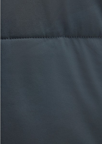 Kapüşonlu Yeşil Şişme Mont 1110225-71598