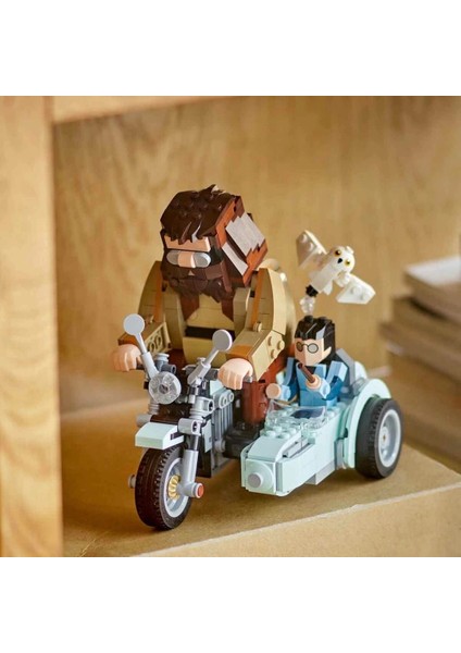 LEGO Harry Potter Hagrid ve Harry’nin Motosiklet Yolculuğu modelleri