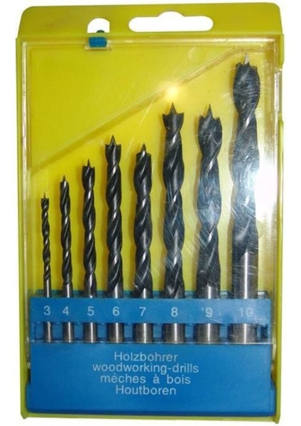 TD50191 Ahşap Matkap Ucu 8 Parça