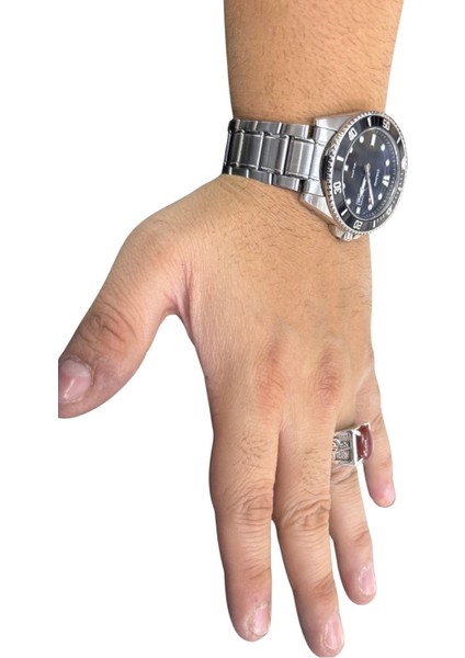 Oval Akik Taşlı Tuğra Motifli Gümüş Erkek Yüzük fırsatları