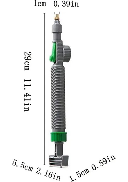 Buğz Basınçlı Yıkama Sulama Tabancası