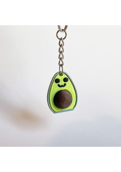 Dostluk / Aşk Avokado Sevimli Anahtarlık modelleri
