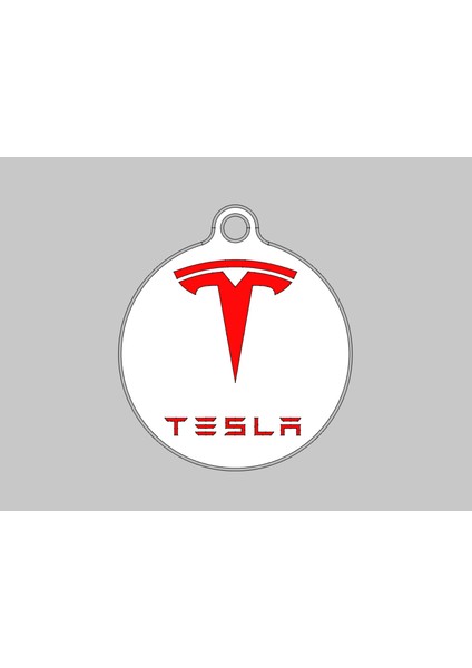 Tesla Anahtarlık Daire Şekli