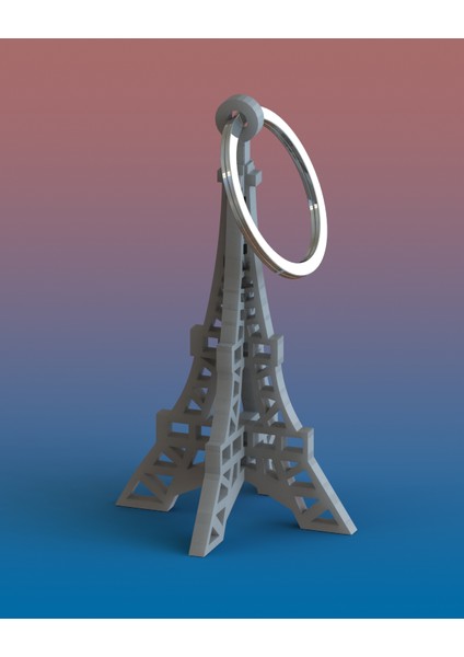 Eyfel Kulesi Anahtarlık