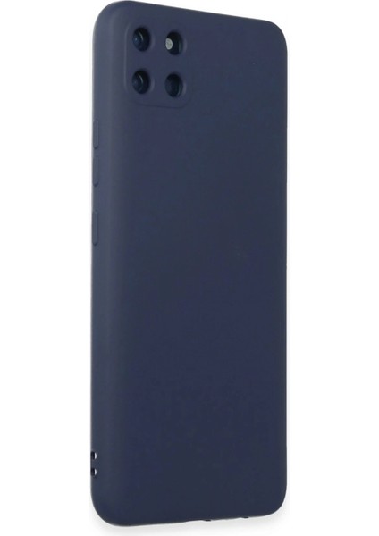 Realme C11 Kılıf Nano Içi Kadife Silikon - Lacivert fiyatları