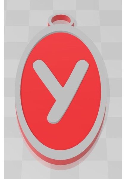 Y Anahtarlık 2.stl