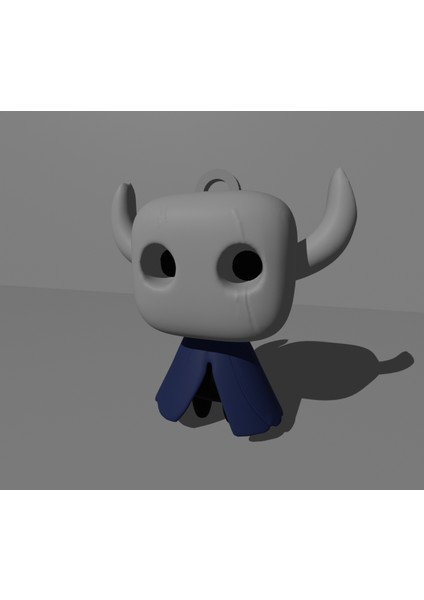 Hollow Knight - Anahtarlık Versiyonuyla Şövalye modelleri