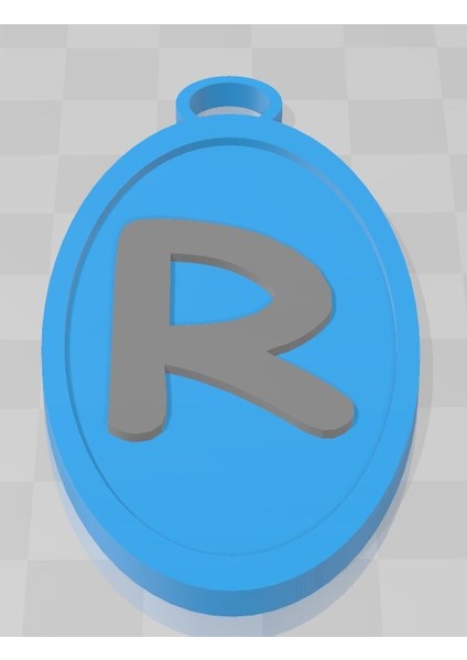 R Anahtarlık 2.stl