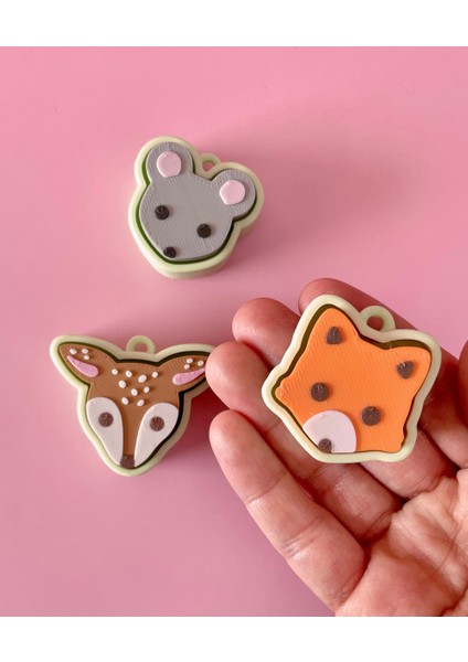 Orman Hayvanı Paketi 1 — Fidget Clicker Anahtarlıklar fiyatları