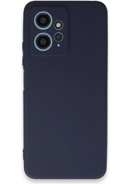 Xiaomi Redmi Note 12 4g Kılıf First Silikon - Lacivert