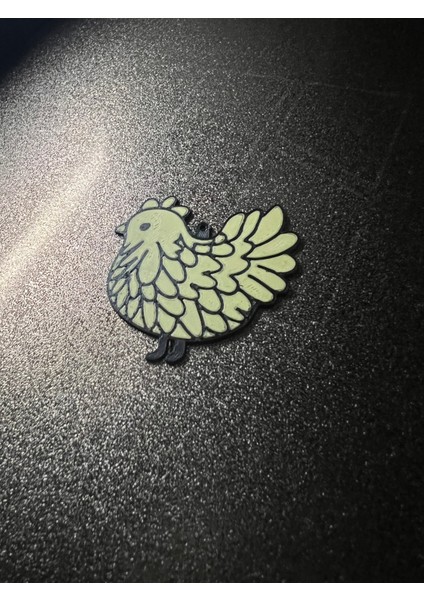 Anahtarlıklar Veya Küpeler Için Kanca Aparatlı Sevimli Tavuk