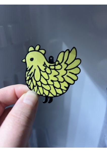 Anahtarlıklar Veya Küpeler Için Kanca Aparatlı Sevimli Tavuk modelleri