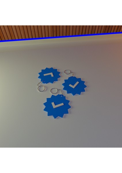 Doğrulanmış Instagram - Anahtarlık