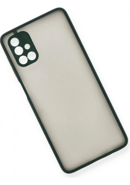 Samsung Galaxy M51 Kılıf Montreal Silikon Kapak - Yeşil modelleri