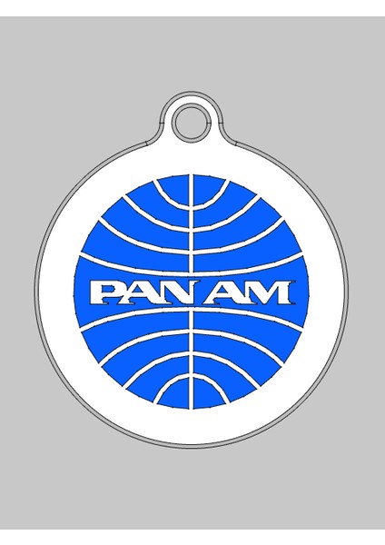 Pan Am Anahtarlık Çemberi