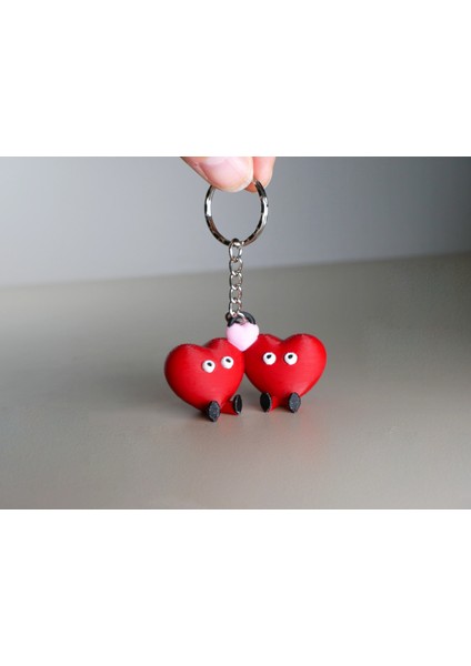 Oturan Kalpler Anahtarlık