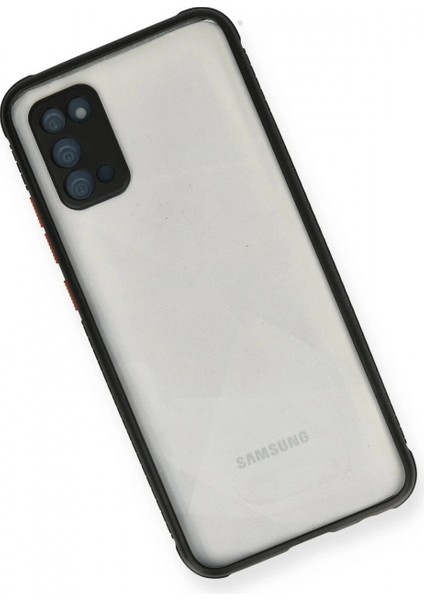 Samsung Galaxy A02S Kılıf Miami Şeffaf Silikon - Siyah modelleri