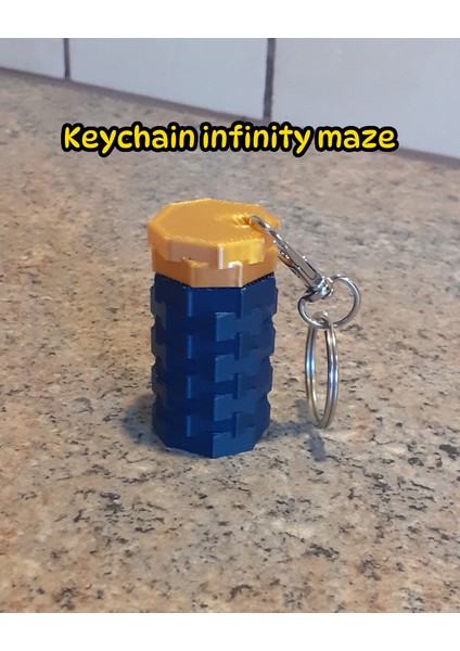 Anahtarlık Sonsuzluk Labirent Kıpır Kıpır Oyuncağı