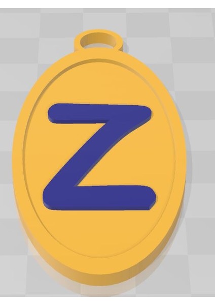 Z Anahtarlık 2.stl
