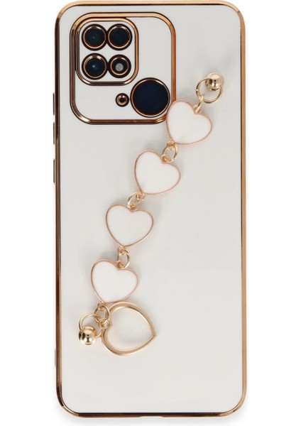 Xiaomi Redmi 10C Kılıf Esila Silikon - Beyaz