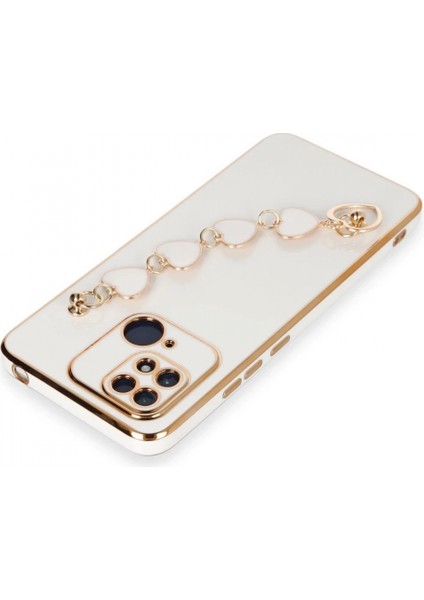 Xiaomi Redmi 10C Kılıf Esila Silikon - Beyaz modelleri