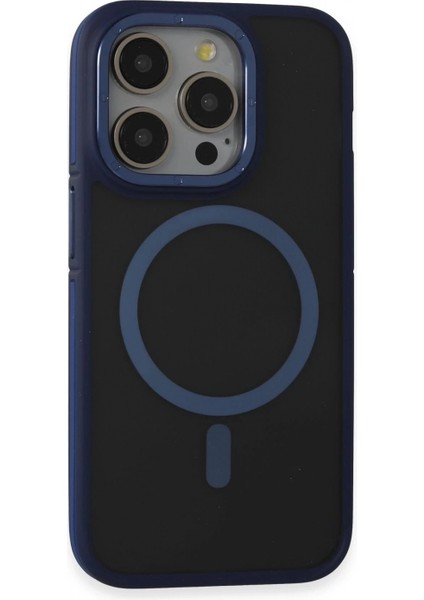 iPhone 14 Pro Max Kılıf Rocky Magsafe Kapak - Lacivert