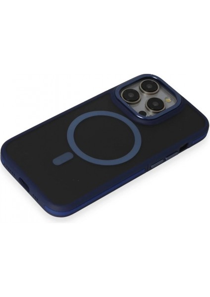 iPhone 14 Pro Max Kılıf Rocky Magsafe Kapak - Lacivert fırsatları