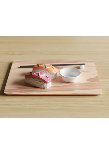 Suşi Duygusu: Nigiri Anahtarlık Lokumu