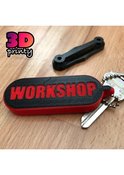 Yaylı Mandal Anahtarlık