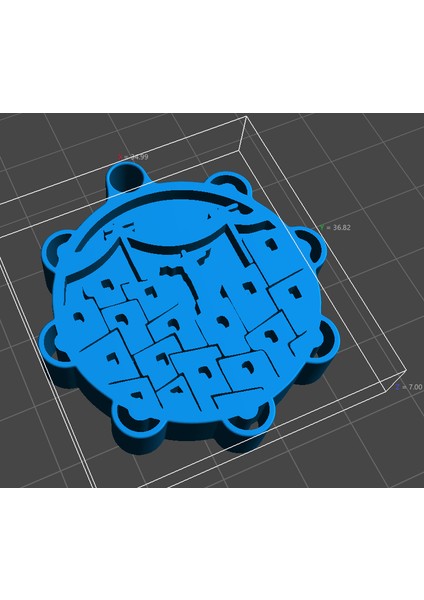 Carnaval Anahtarlık - Rio De Janeiro 2025 - Dijital Dosya V1 Fdm.3mf indirimleri