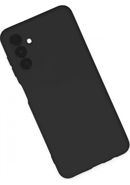 Samsung Galaxy A04S Kılıf Nano Içi Kadife Silikon - Siyah modelleri