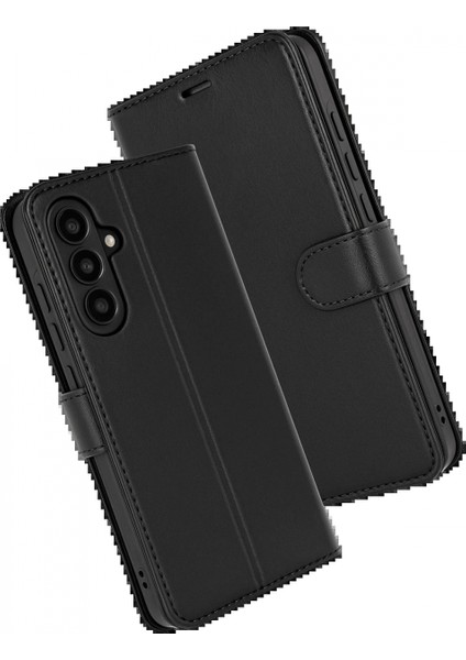 Samsung Galaxy A17 5g Trend S Plus Kapaklı Kılıf - Siyah modelleri