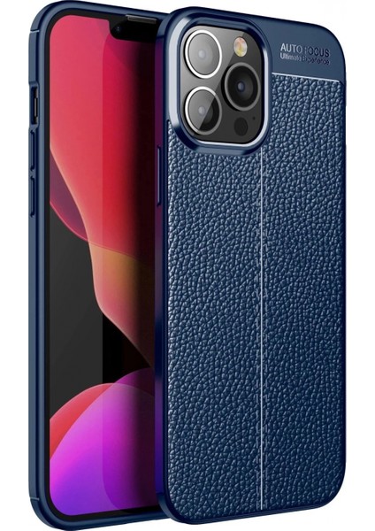 iPhone 15 Pro Max Kılıf Auto Focus Kapak - Lacivert