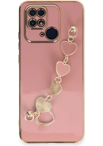 Xiaomi Redmi 10C Kılıf Esila Silikon - Pudra