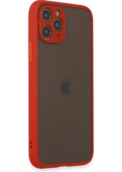 iPhone 11 Pro Kılıf Montreal Silikon Kapak - Kırmızı fiyatları